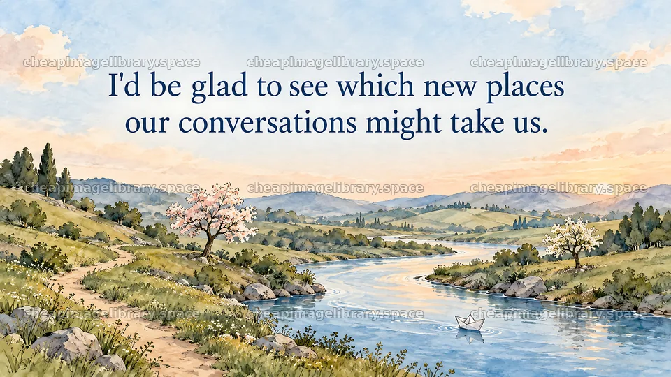 Come Back to Me River Landscape Greeting – image library 10324x5812